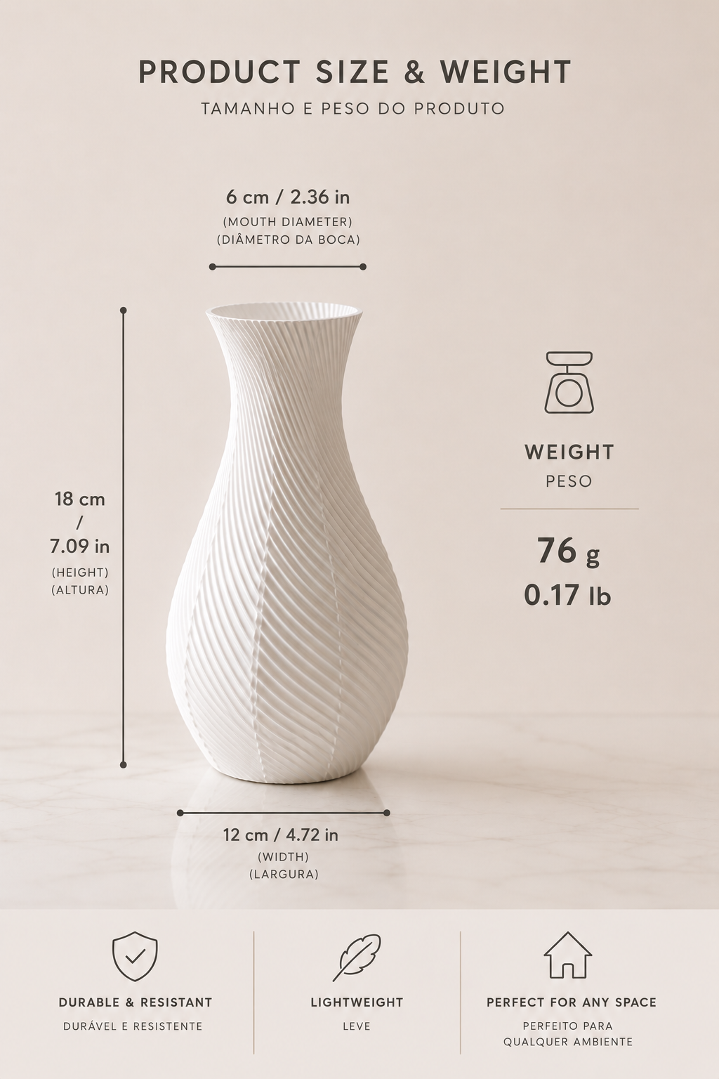 Modern Octagonal Vase - Image 6