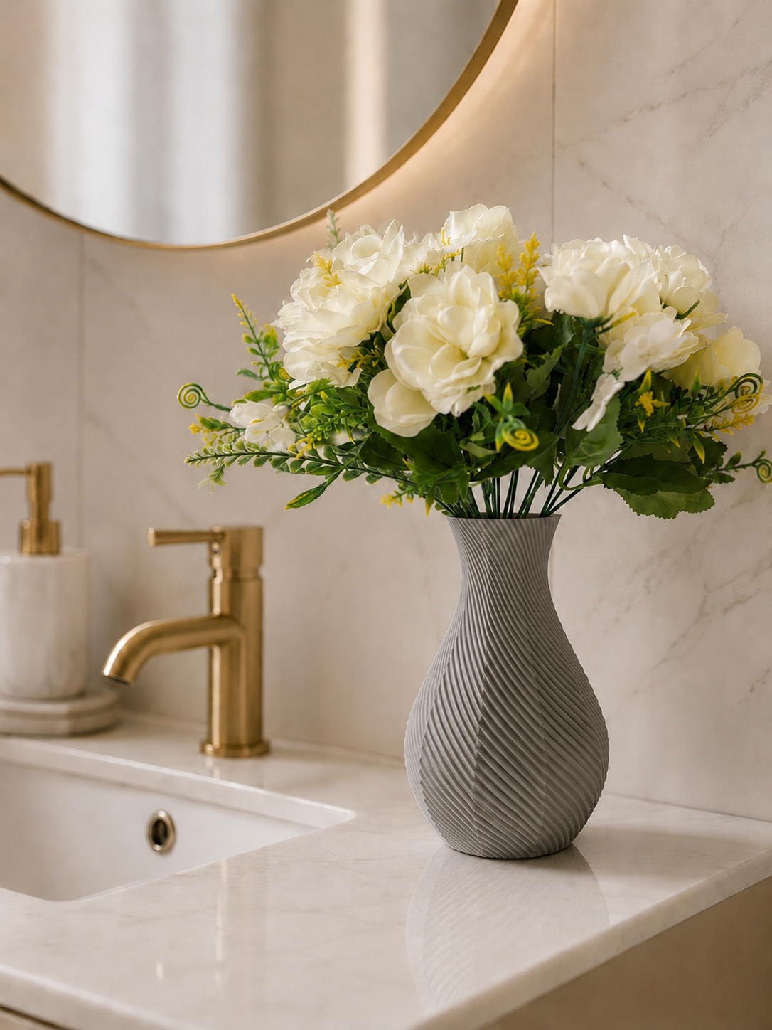 Modern Octagonal Vase - Image 3