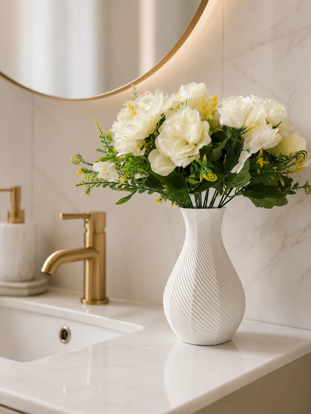 Modern Octagonal Vase